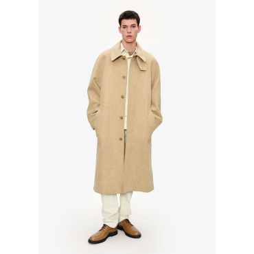 Oversize solid-colour coat with raglan sleeves - Size : M - A.P.C.