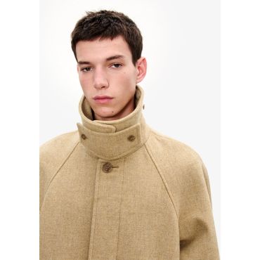 Oversize solid-colour coat with raglan sleeves - Size : M - A.P.C.