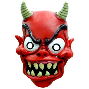 Pahoilaisen Naamio Halloweeniin - Punainen - Ainutlaatuinen Koko
