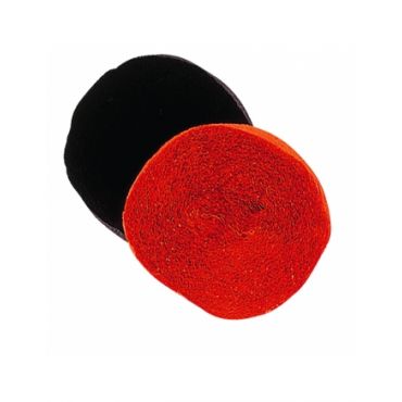 Rulla Mustaa Kreppipaperia - 25 M - Musta - One-size