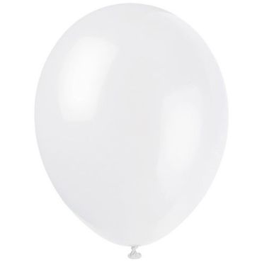 Valkoiset Ilmapallot 27 Cm 100 Kpl - Harmaa, Valkoinen - Ainutlaatuinen Koko