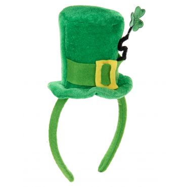 Naisten Hiuspanta St Patrick's -minihattu Apilanoksalla - Vihreä - Ainutlaatuinen Koko