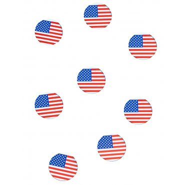 150 Usa-konfettia - Värikäät - Ainutlaatuinen Koko