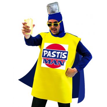 Pastis Man- Asu Miehelle - Keltainen - Ainutlaatuinen Koko