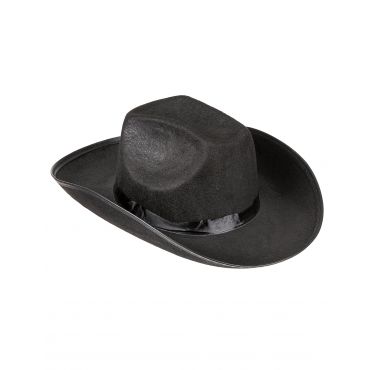 Cowboyn Hattu Aikuisille - Musta - Ainutlaatuinen Koko