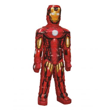 Iron Man -piñata - Punainen - Ainutlaatuinen Koko