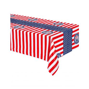 Usa-pöytäliina 130 X 180 Cm - Värikäät - Ainutlaatuinen Koko