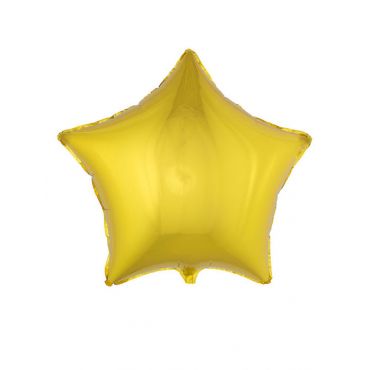 Kullanvärinen Tähti-ilmapallo 70 Cm - Kulta - Ainutlaatuinen Koko