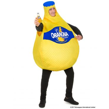 Orangina-pullo Aikuisten Naamiaisasu - Keltainen - Ainutlaatuinen Koko