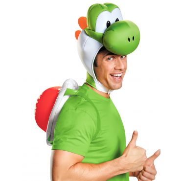 Yoshi -nintendo Naamiaispuku Aikuisille - Vihreä - One-size