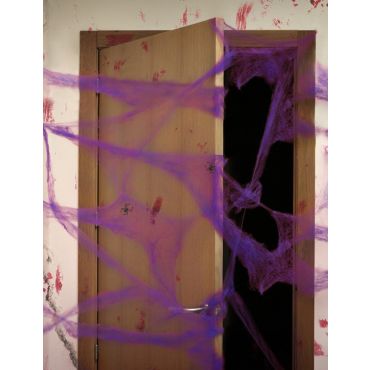 Violetti Hämähäkinseitti Halloween 20 G - Violetti - Ainutlaatuinen Koko