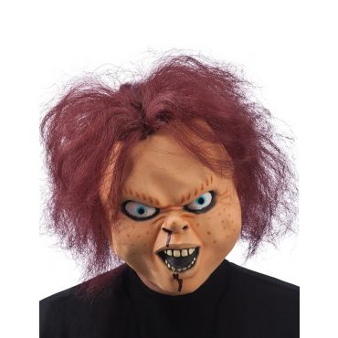 Kammottava Nukkenaamari Aikuiselle Halloween - Värikäät - One-size