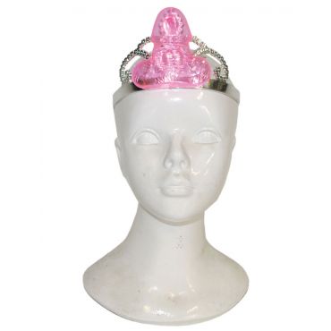 Polttarisankarin Tiara - Hopea/ Harmaa - Ainutlaatuinen Koko