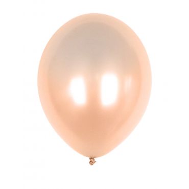 Persikanväriset Ilmapallot 50 Kpl 30 Cm - Oranssi - Ainutlaatuinen Koko