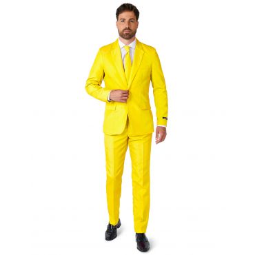 Mr. Yellow Suitmeister-puku Miehelle - Keltainen - L (EU 54)