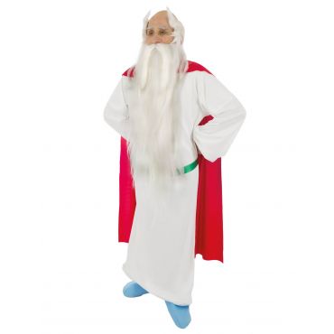 Asterix + Obelix - Akvavitixen Naamiaisasu Aikuiselle - Harmaa, Valkoinen - Large (42)