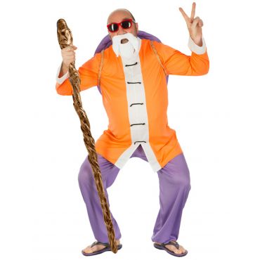 Dragon Ball Master Roshi-asu Miehelle - Harmaa, Valkoinen - Medium (40)