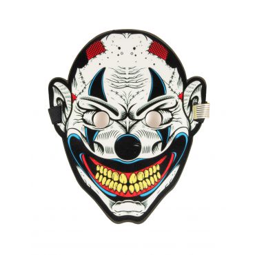 Valaistu Jokerin-maski Aikuisille - Multicolore - Ainutlaatuinen Koko