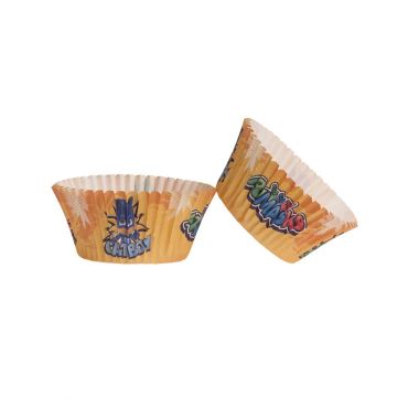 Pyjamasankarit-kuppikakkuvuoat 5 X 3 Cm - Keltainen - Ainutlaatuinen Koko