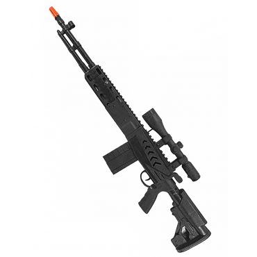 Musta Konepistooli Lapselle 71 Cm - Musta - One-size