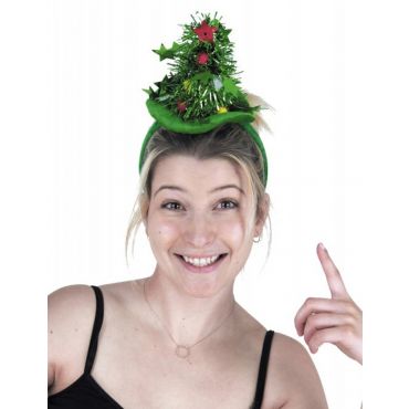 Minun komea kuuseni-hiuspanta aikuiselle