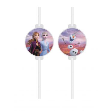 Frozen 2 pahvikuvaiset pillit 4 kpl
