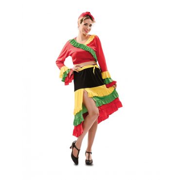 Rambatanssijan Naamiaisasu Naiselle - Multicolore - S (38)