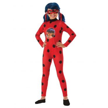 Klasinen Ladybug-asusetti Lapselle - Punainen - 3-4 vuotta (90-104 cm)