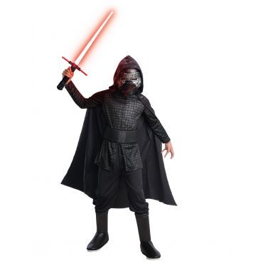 Kylo Ren Star Wars Ix Ylellinen Naamiaisasu Lapsille - Musta - 110/122 (5-7 vuotta)