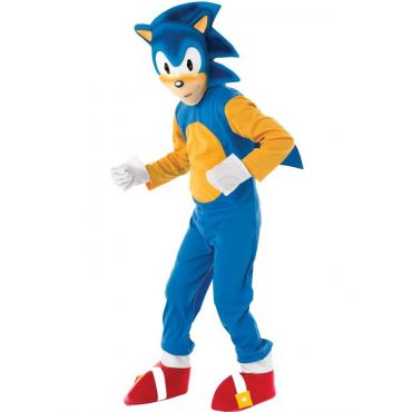 Sonic-naamiaisasu Lapselle Luksus - Sininen - 5-6 vuotta (105-116 cm)