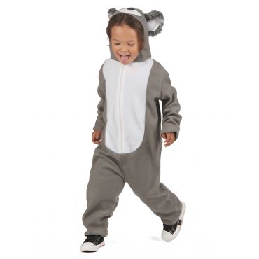 Koala-asu Lapselle - Hopea/ Harmaa - XS 3-4 vuotta (92-104 cm)