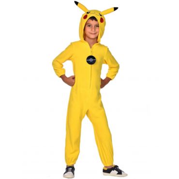Pokémon Pikachu-naamiaisasu Lapsille - Keltainen - 3-4 vuotta (94-104 cm)
