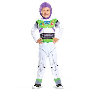Buzz Lightyear - Classic Toy Story -asu Lapsille - Harmaa, Valkoinen - 4-6 vuotta (109-124 cm)