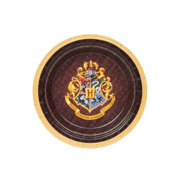 8 pientä FSC Harry Potter -paperilautasta 18 cm
