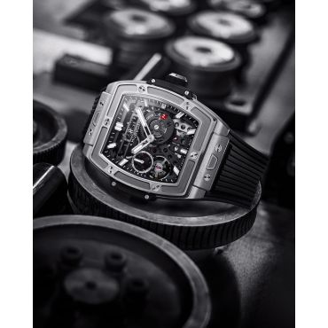 Hublot Watch Spirit of Big Bang Meca-10 Titanium 45 mm, Black
