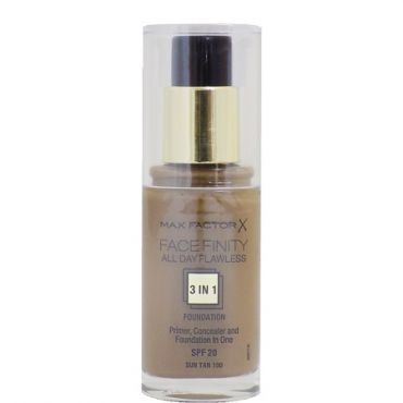 Max Factor Facefinity 3in1 Foundation - Aurinkorusketus 100