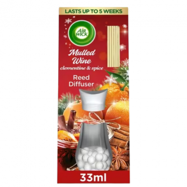 Air Wick Mulled Wine Clementine & Spice Reed Diffuser 33 ml