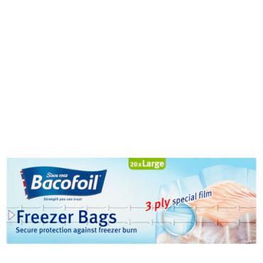 Bacofoil 3-kerroksiset Special Film Pakastepussit Suuret - 20 kpl