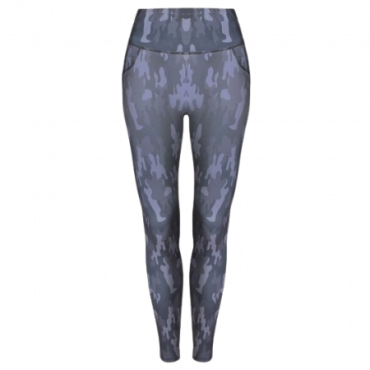 Bodyboo Push Up Leggingsit - Harmaa Camo