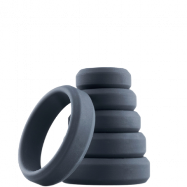 Boners Wide Penis Ring Set - 6 kpl