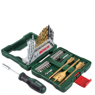 Bosch X-Line titaaniporakone- ja teräsarja - 41 kappaletta
