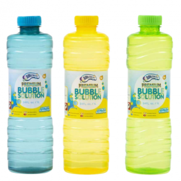 Bubble Tastic Premium Bubble Solution Assorted – 1000 ml