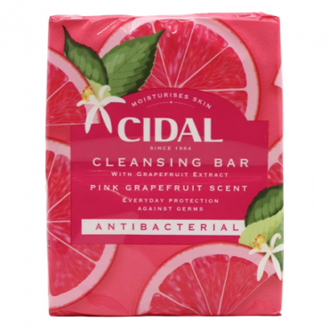 Cidal Pink Grapefruit Antibakteerinen Palasaippua - 2 x 100 g