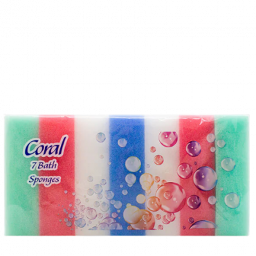 Coral Kylpysienet - 7 kpl