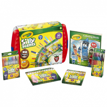 Crayola Silly Scent piirustus- ja värityssarja 50+ palaa