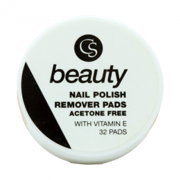 CS Beauty Asetoniton Kynsilakanpoisto Pads - 32 kpl