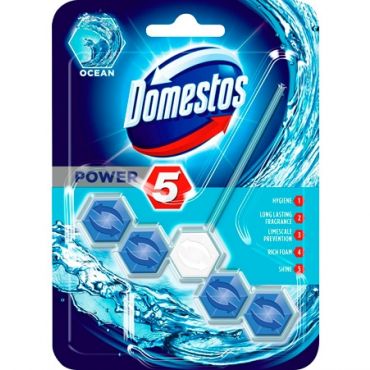 Domestos Hygiene Power 5 WC-lohko - Ocean
