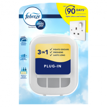 Febreze 3 In 1 Plug-In Air Freshener Device