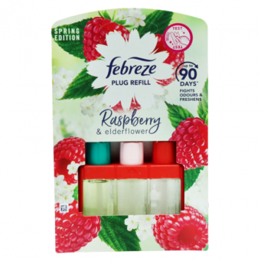 Febreze 3Volution Raspberry and Elderflower Plug Refill Ilmanraikastin – 20ml