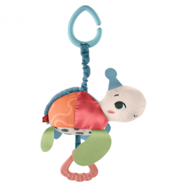 Fisher-Price Baby Stroller Turtle Plush Toy